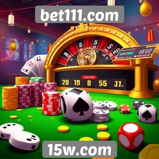 bet111.com oferece uma variedade de jogos de cassino